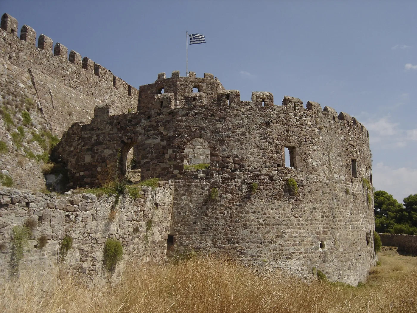 Mytilene Castle, Greece