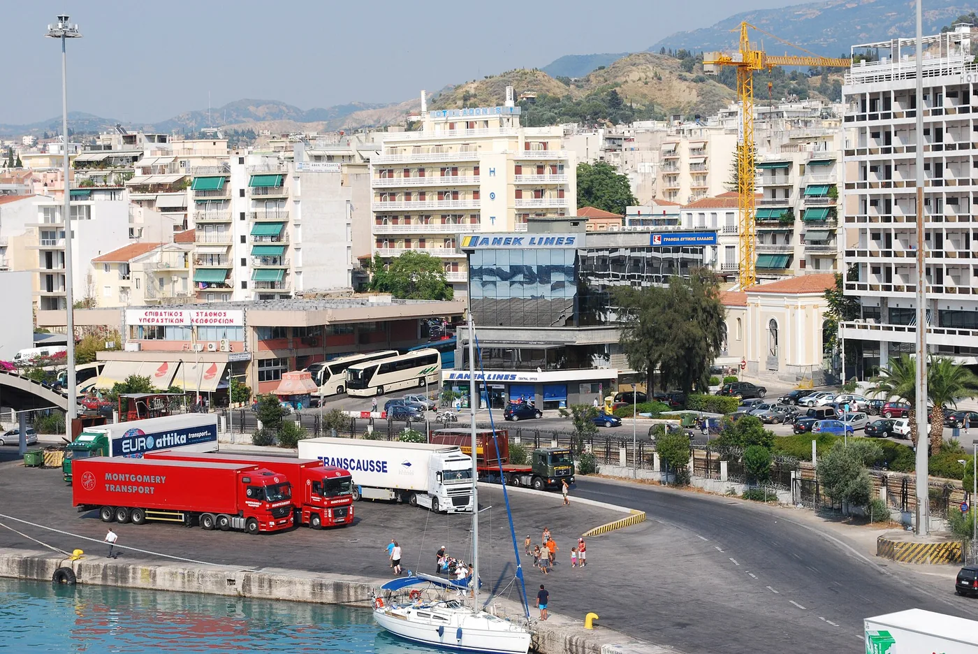 Patras Port, Greece