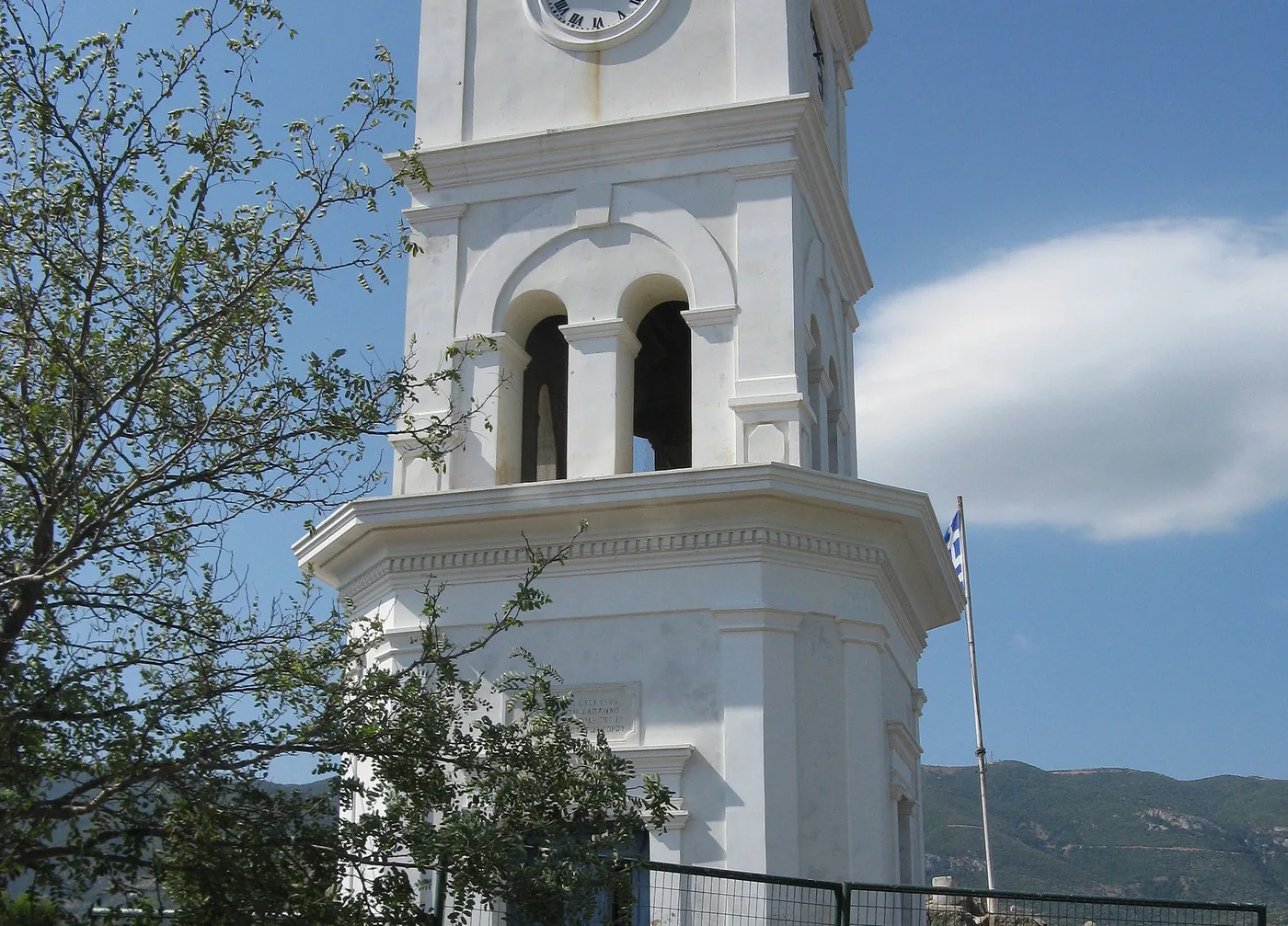 Poros clock tower, Greece