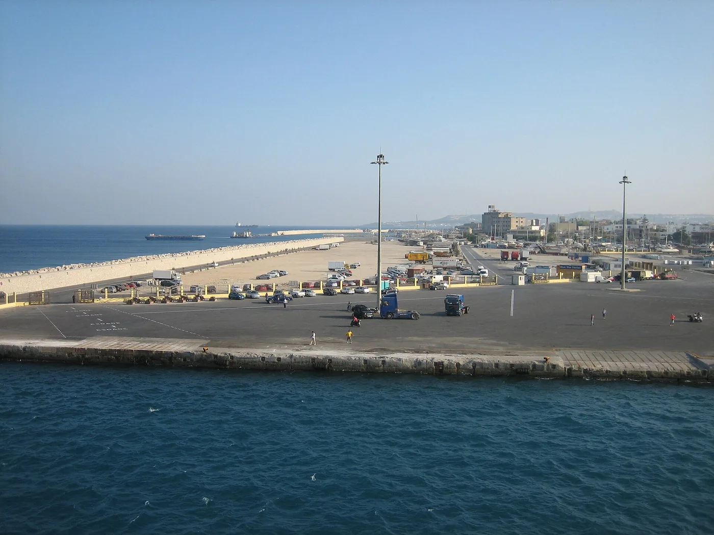 Rhodes Commercial Port, Greece