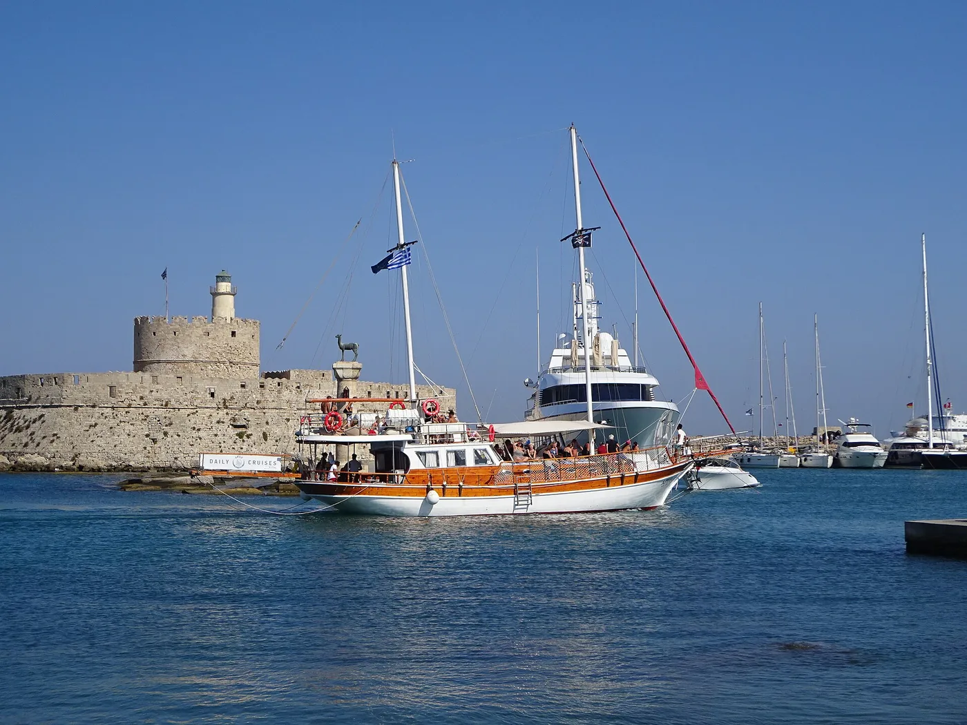 Mandraki Port, Greece