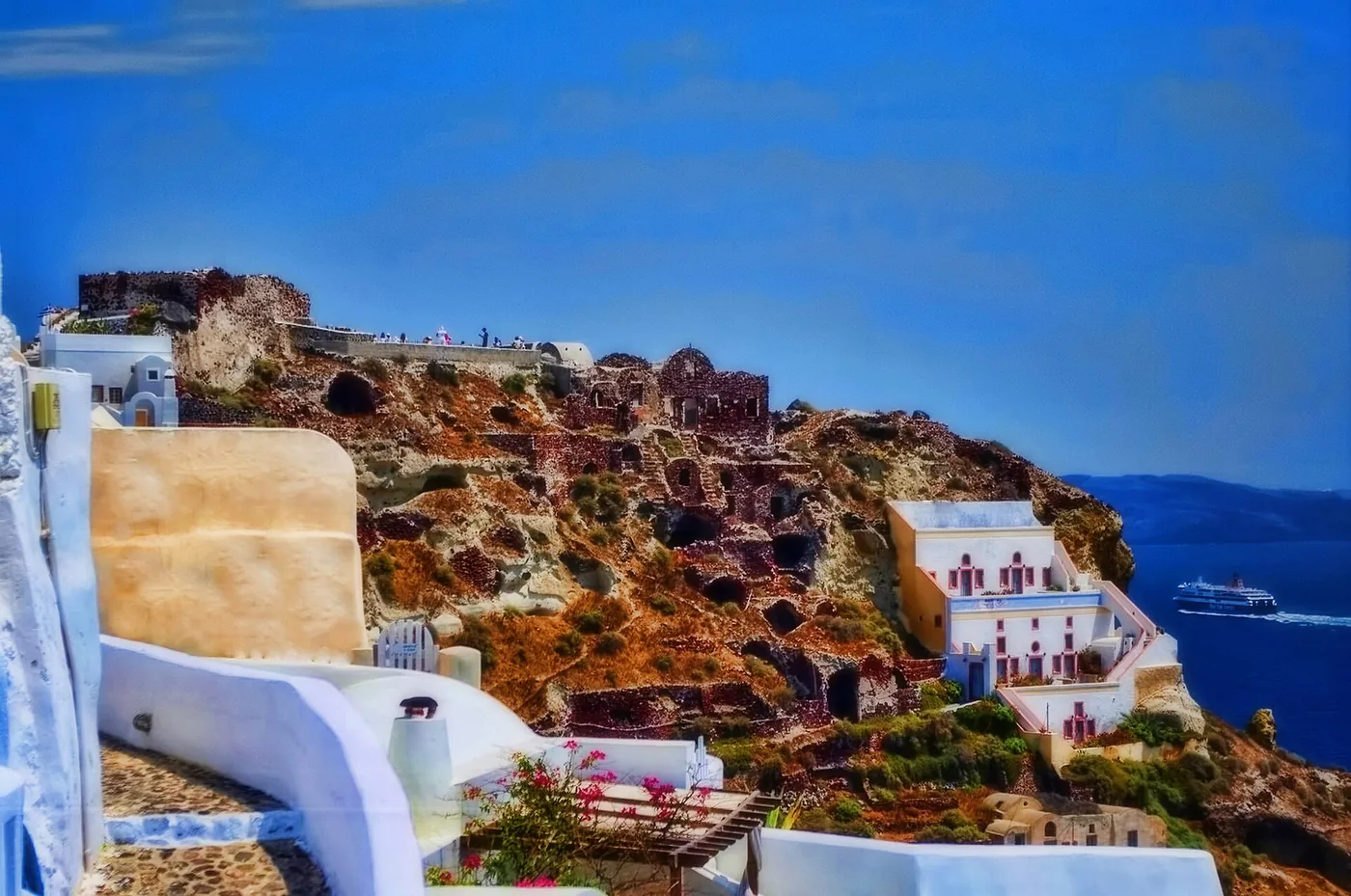 Oia Castle, Greece