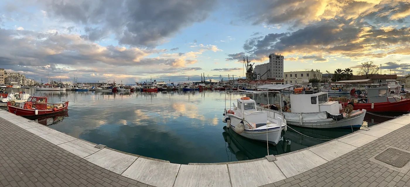 Volos Port, Greece